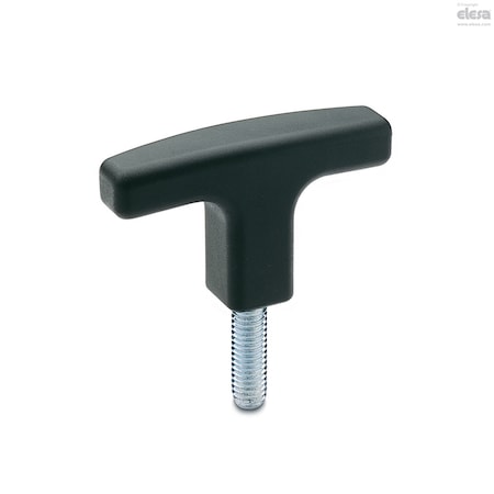 Elesa Threaded stud, L.652/95 p-1/2-13 L.652-p (inch sizes)